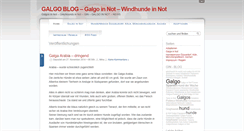 Desktop Screenshot of galgoblog.galgo-in-not.de
